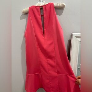 Women’s coral dress